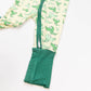 • Toddler Toothed Green Dino • Bamboo Baby Onesie - Tegan & Ollie 