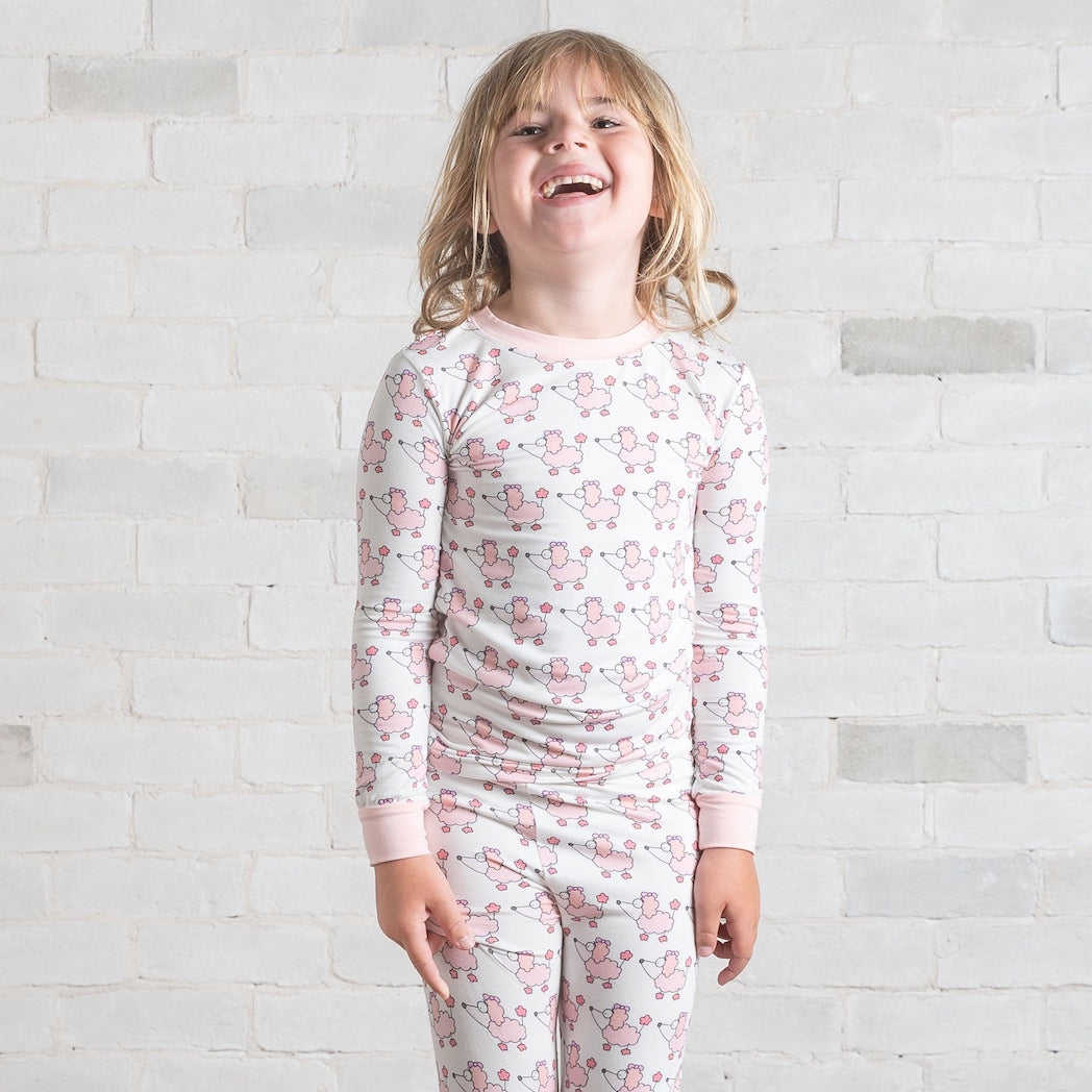 • Poppy The Poodle • ‘Sleep Tight’ Two-Piece Bamboo Pajama and Playtime Set