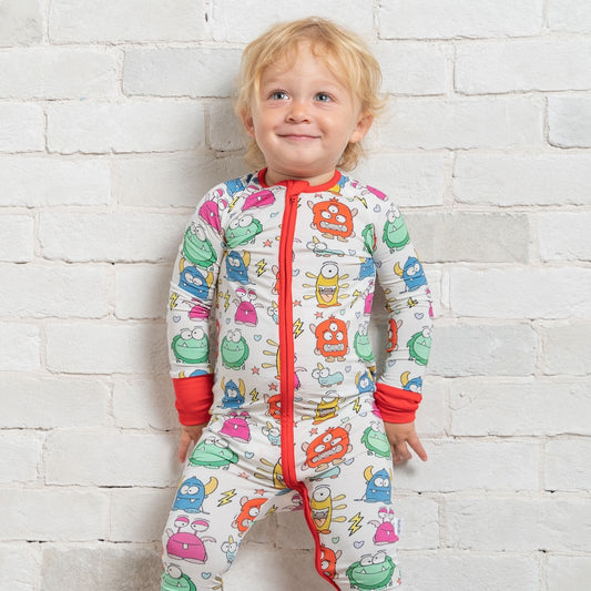 Tegan and Ollie - Softest bamboo baby, toddler pajamas, playful prints –  Tegan & Ollie