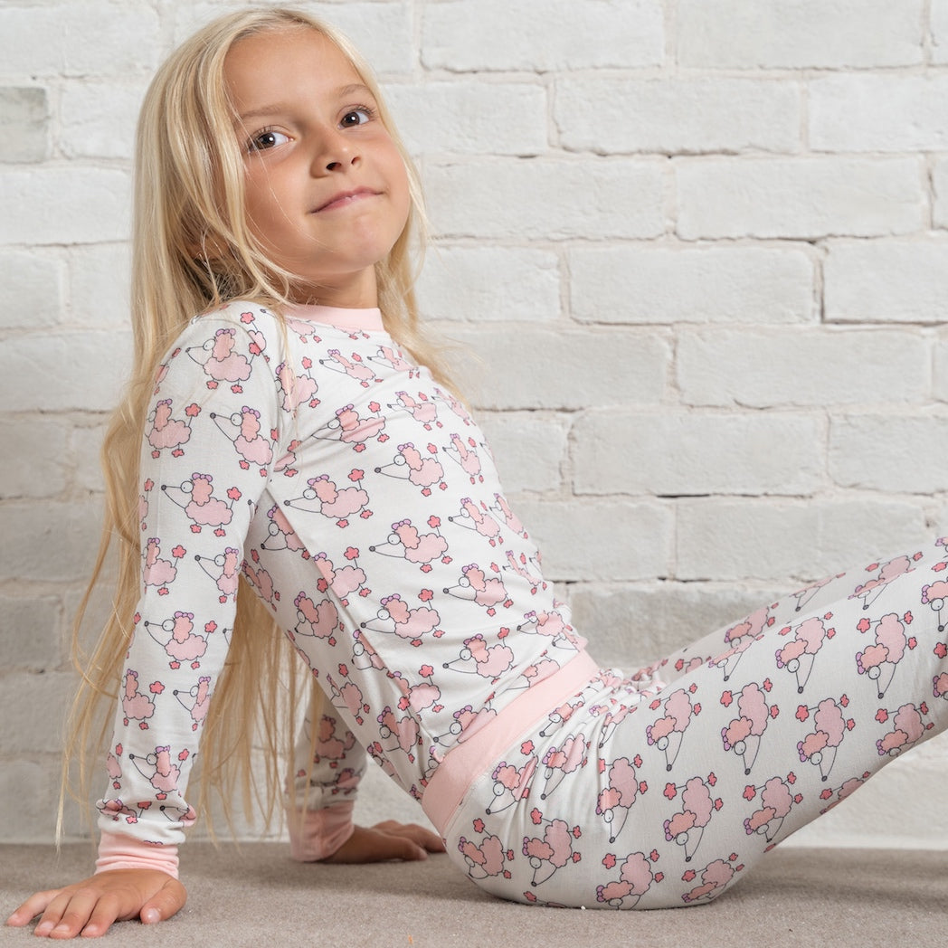• Poppy The Poodle • ‘Sleep Tight’ Two-Piece Bamboo Pajama and Playtime Set